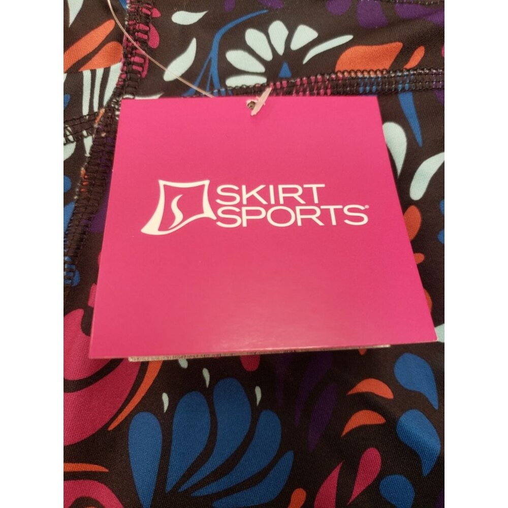 Skirt Sports Pocketopia Capri Leggings XL Bonita Print NWT Pockets Activewear - Picture 7 of 9
